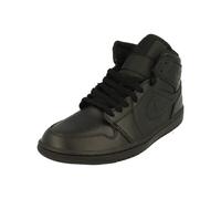 Air Jordan 1 Mid Shoes - Black 11