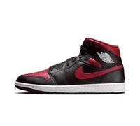NIKE Air Jordan 1 Mid Men's Trainers DQ8426 (Black/Varsity Red/Summit White 067) UK 9 (EU 44)