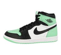 Air Jordan Men's 1 Retro Hi OG RMSTD White/Black/Green