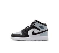 Nike Air Jordan 1 Mid Older Kids' Shoes - Black 4