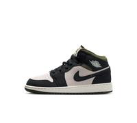 Nike Air Jordan 1 Mid Older Kids' Shoes - Brown 6 (EU 40)