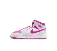 Nike Air Jordan 1 Mid Older Kids' Shoes - Grey 6 (EU 40)