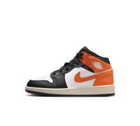 Air Jordan 1 Mid (gs) Kids Black C801