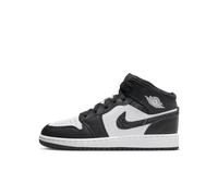 Jordan Air 1 Mid Junior - Black - Kids 4