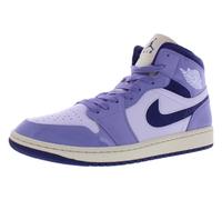 NIKE Air Jordan 1 Mid Se Womens Fashion Trainers in Purple - 7.5 UK