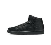 Air Jordan 1 Mid Shoes - Black 9.5