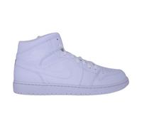 NIKE Air Jordan 1 Mid Men's Trainers 554724 (White/White/White 136) UK 11 (EU 46)