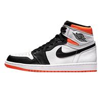 Nike Air Jordan 1 Mid Women’s Basketball Shoes, White Orange Black, 9.5 UK
