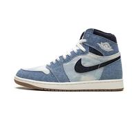 43 Jordan Air Jordan 1 Retro High Og Denim, Summit White/obsidian-summit White-gum Med Brown