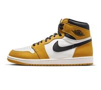 NIKE Air Jordan 1 Retro High OG 'Yellow Ochre' - Premium Leather Heritage Sneaker