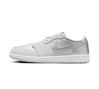 NIKE Air Jordan 1 Retro Low Og Mens Fashion Trainers in Grey Silver - 9 UK