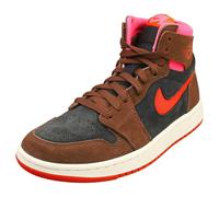 NIKE AIR Jordan 1 ZM AIR Womens Fashion Trainers in Brown Black - 7 UK
