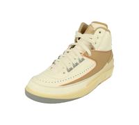 Nike Air Jordan 2 Retro Womens Trainers White Leather - Size UK 5