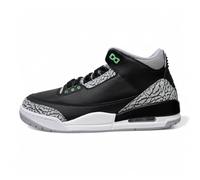 Air Jordan 3 Retro 'Green Glow' Black