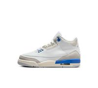 Nike Air Jordan 3 Retro Older Kids' Shoes - White 6 (EU 40)