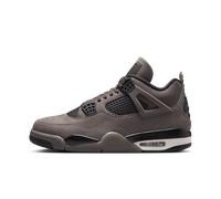 Nike Air Jordan 4 Retro 'Cave Stone and Black' Men's Shoes - Grey 11.5