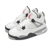 Nike Air Jordan 4 Retro OG GS AJ4 White Cement 2025 Kids Youth Casual IB4171-100