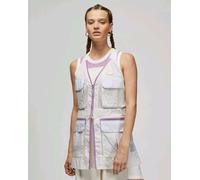 NIKE AIR JORDAN ENGINEERED DRESS TOP / VEST SIZE S (DO4496 030) WHITE