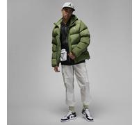 Nike Air Jordan Essentials Repel Insulated Puffer Jacket Coat Olive Green Small
