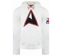 Nike Air Jordan Standard Fit Long Sleeve Pullover White Mens Hoodie CT3490 100 Cotton - Size Small