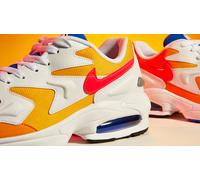 NIKE AIR MAX 2 LIGHT QS Gold White Men's Trainers UK 8 US 9 EUR 42.5