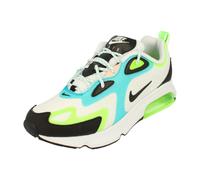 Nike Air Max 200 SE Mens Running Trainers CJ0575 Sneakers Shoes (UK 8.5 US 9.5 EU 43, White Black Electric Green 101)