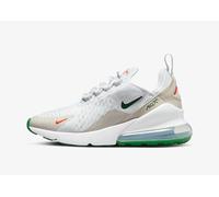 NIKE AIR MAX 270 GS SIZE UK 5.5 EUR 38.5 (DX3063 100) WHITE / GREEN