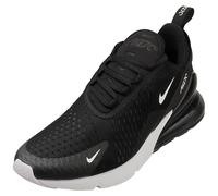 Nike Unisex Air Max 270 Trainers Black/White/Solar Red/Anthracite Mesh - Size UK 8