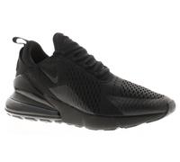 Nike Unisex Air Max 270 Trainers, Black/Black/Black Textile - Size UK 7