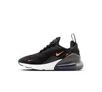 Nike Air Max 270 Older Kids' Shoe 943345, Black Metallic Copper Laser Orange, 5.5 UK