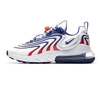 Nike Air Max 270 React ENG Mens Running Trainers DA1512 Sneakers Shoes (UK 6.5 US 7.5 EU 40.5, White Concord Ember Glow 100)