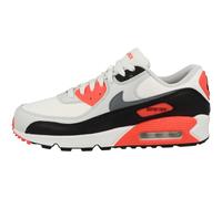 NIKE Air Max 90 Gore-TEX Men's Trainers Sneakers Fashion Shoes FD5810 (Summit White/Bright Crimson/Black/Cool Grey 101) UK7 (EU41)