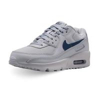 NIKE Air Max 90 (GS) Junior Sneakers Boys, Grey/Blue - IQ0098-001, grey, 6 UK
