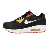 NIKE Air Max 90 LTR GS Trainers CD6864 Sneakers Shoes (UK 5 US 5.5Y EU 38, Black White Cosmic Clay 017)