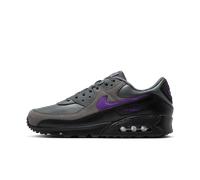 NIKE Men's Air Max 90 Sneaker, Iron Grey Wild Grape Black White, 8.5 UK