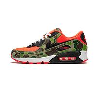 NIKE Air Max 90 Reverse Duck Camo 2020 CW6024-600 US Size, Green/Red, 9.5 UK