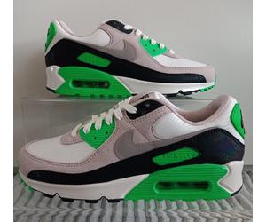 NIKE AIR MAX 90 ,,Scream Green'' SIZE UK 5.5 EUR 39 (FJ3208 001) UNISEX TRAINERS
