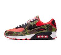 Nike Air Max 90 SP Reverse Duck Camo Men's Shoes, Green/Red, 5.5 UK
