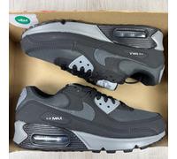 Nike Air Max 90 Trainers Black Anthracite Grey Size UK5.5 US6 EU38.5 HM0625-001