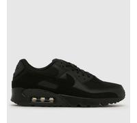Nike Air Max 90 Trainers in Black UK 9 (EU 44)
