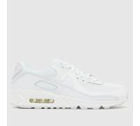 Nike Air Max 90 Trainers in White UK 10 (EU 45)
