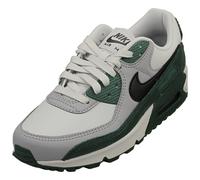 Nike Air Max 90 Womens Fashion Trainers in Fir Black Grey - 4 UK