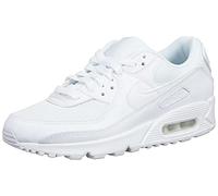 Nike Air Max 90 Women's Running Shoe, White/White-Wolf Grey, 7 UK (41 EU)