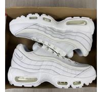Nike Air Max 95 Essential Trainers White Grey Fog UK6 US6.5 EU39 CT1268-100 ✅