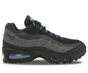 NIKE Air Max 95 OG Big Bubble Black Game Royal, Black, 10 UK