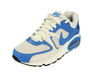 NIKE Air Max Command Men's Trainers Sneakers Shoes CT2143 (Platinum Tint/Deep Royal Blue/Racer Blue/Pacific Blue 002) UK6.5 (EU40.5)