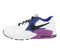 NIKE Air Max Excee Sneaker, White Black Hyper Royal Active Fuchsia, 6 UK