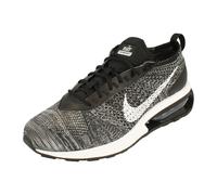 NIKE Air Max Flyknit Racer Men's Fashion Trainers Sneakers Shoes DJ6106 (Black/White 001) UK10.5 (EU45.5)