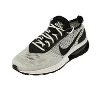 NIKE Air Max Flyknit Racer Men's Fashion Trainers Sneakers Shoes DJ6106 (Pure Platinum/White/Pure Platinum/Black 002) UK7.5 (EU42)