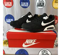Nike Air Max IVO Men's Trainers UK 10 Black White Lace Up Athletic Sneakers